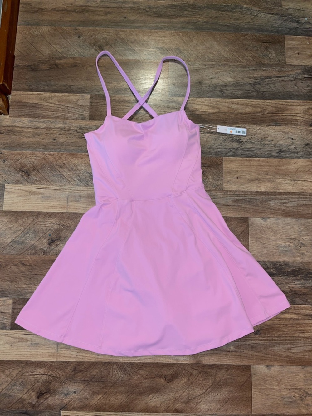 Buffbunny NWT Lover Pink Bend and Snap Dress size Large